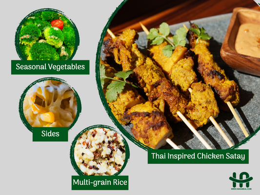 Thai Inspired Chicken Satay （泰式沙爹鸡肉串）